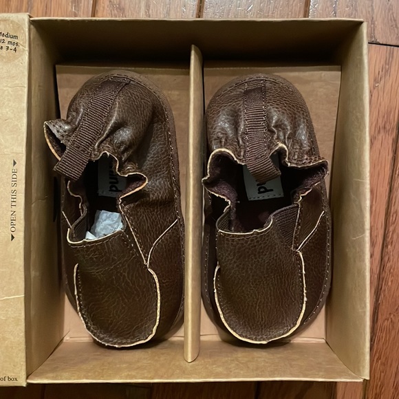 Me In Mind “Cruiser” Brown Leather Slip On Shoes - Picture 3 of 4